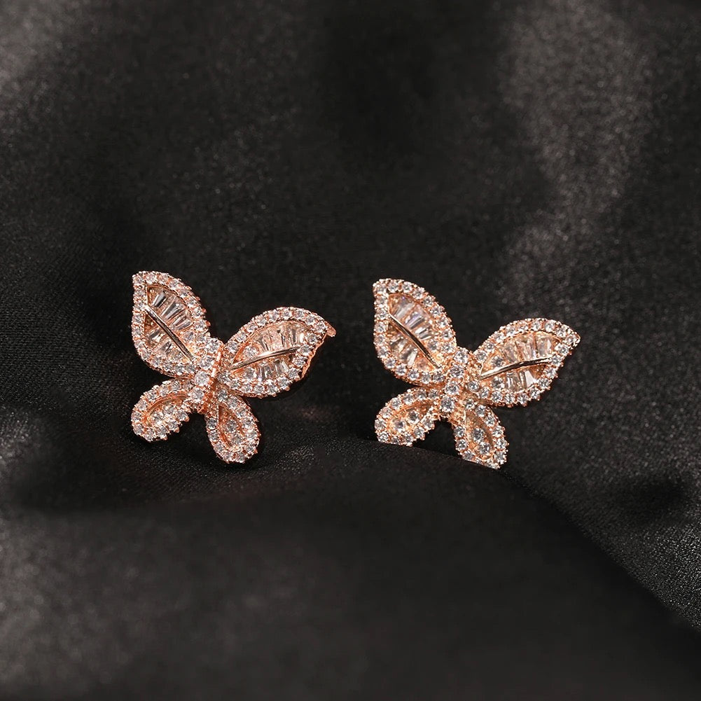 BUTTERFLY STUDS